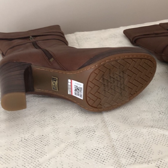 UGG Women’s Jardin mid-calf boots - chestnut color - size 10 - Picture 7 of 10